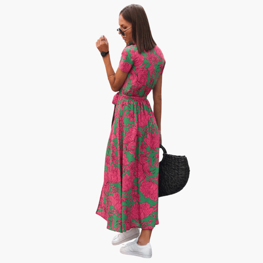 Emma | Elegant slå-om-kjole