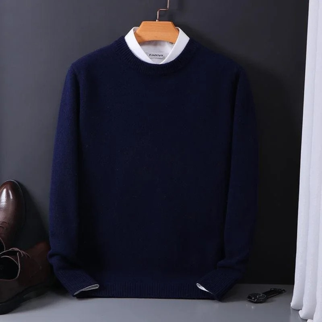 Thomas | Cashmere rundhals-pullover Trøje