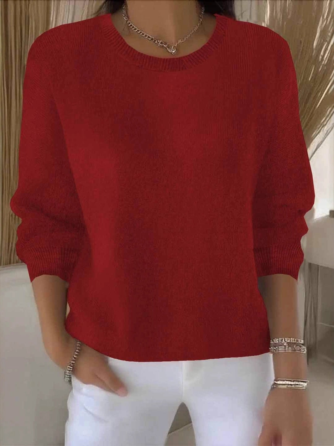 Liv – Klassisk strikket sweater