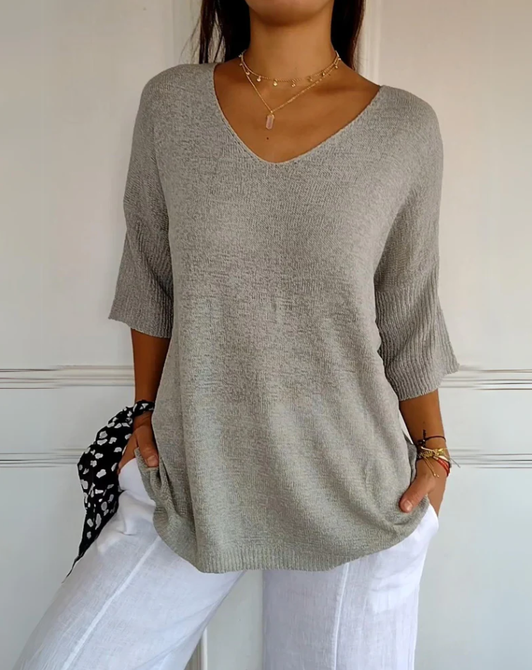 Helle | Åndbar bomuld, let og afslappet top