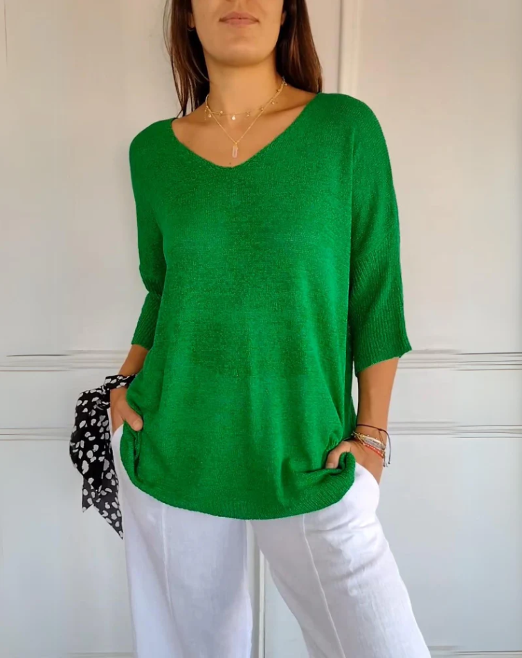 Helle | Åndbar bomuld, let og afslappet top