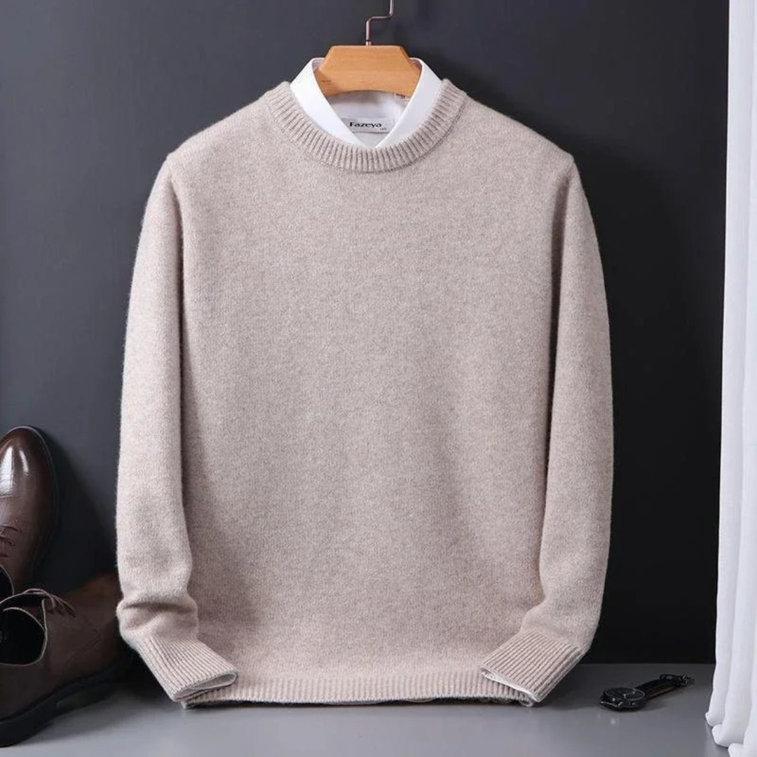 Thomas | Cashmere rundhals-pullover Trøje