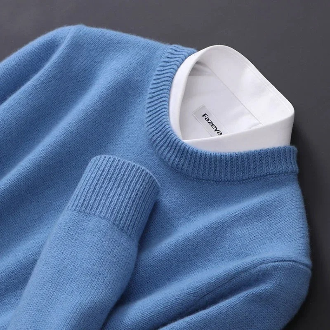 Thomas | Cashmere rundhals-pullover Trøje
