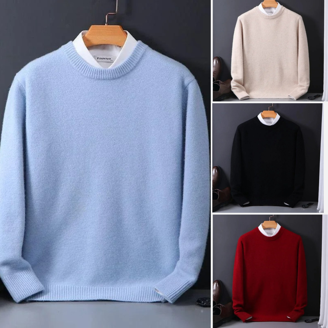Thomas | Cashmere rundhals-pullover Trøje