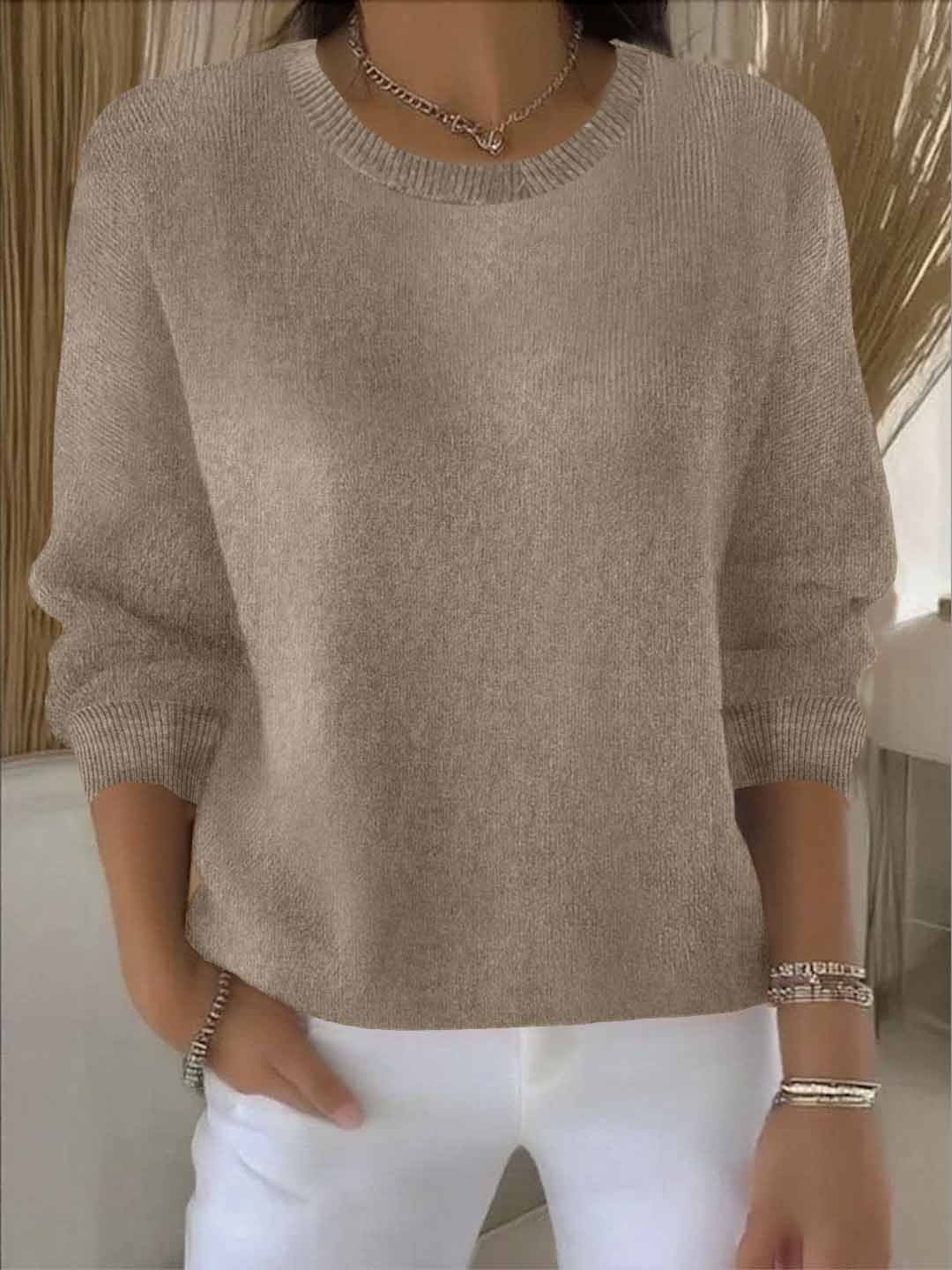 Liv – Klassisk strikket sweater
