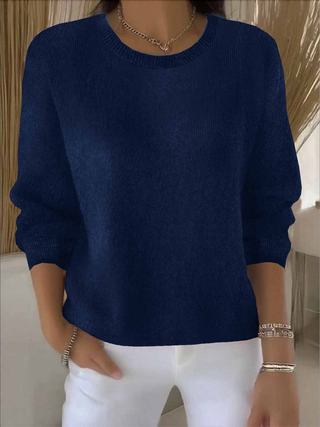 Liv – Klassisk strikket sweater