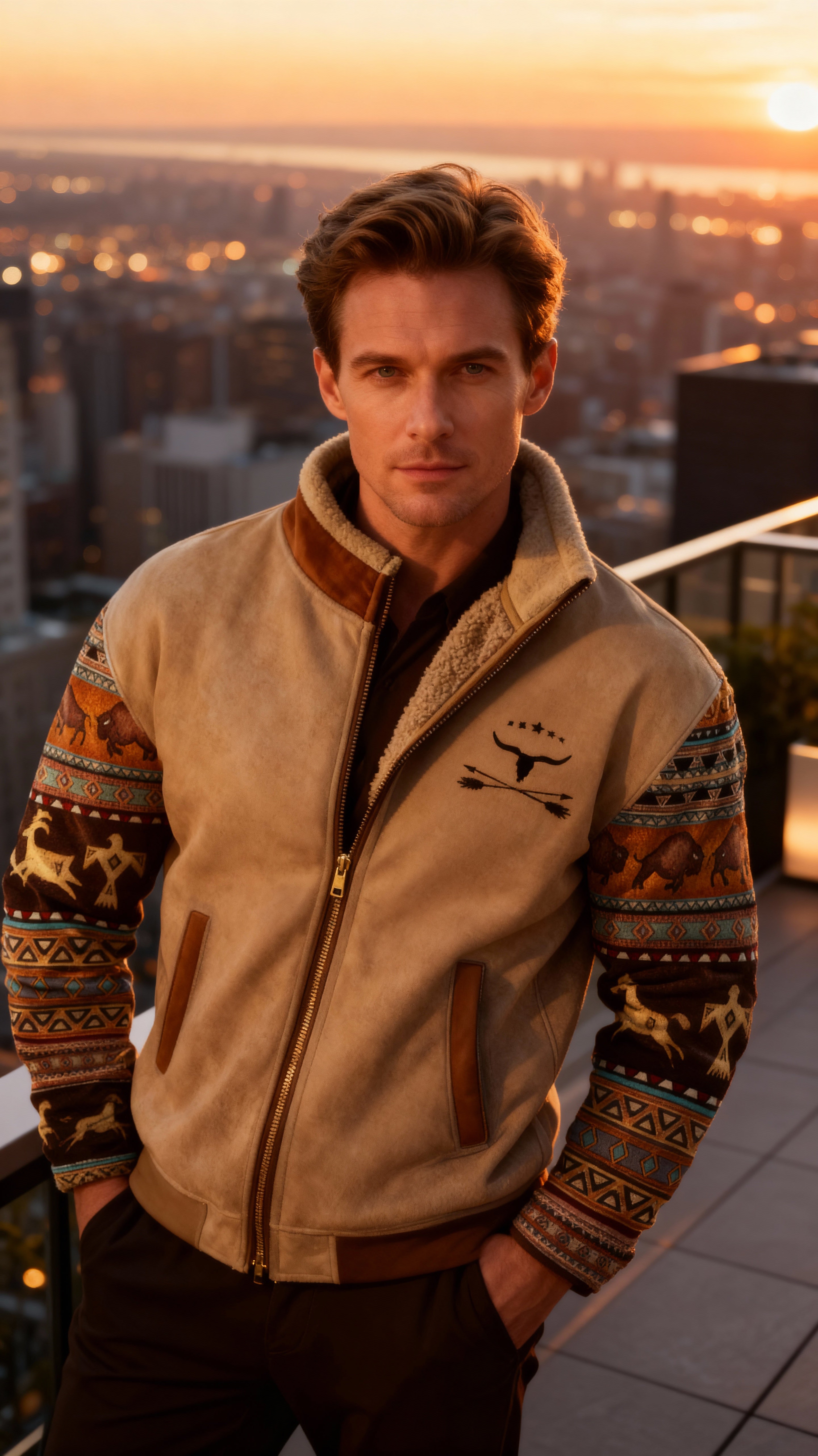 FrostRebel | Stilfuld fleecejakke med termofoder