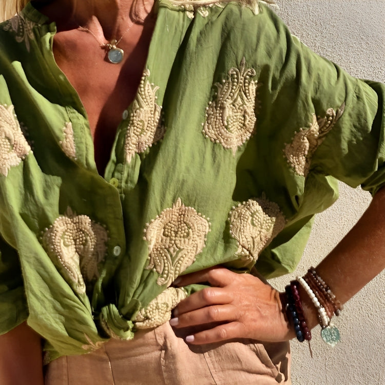 Simone | Stilfuld og trendy bluse