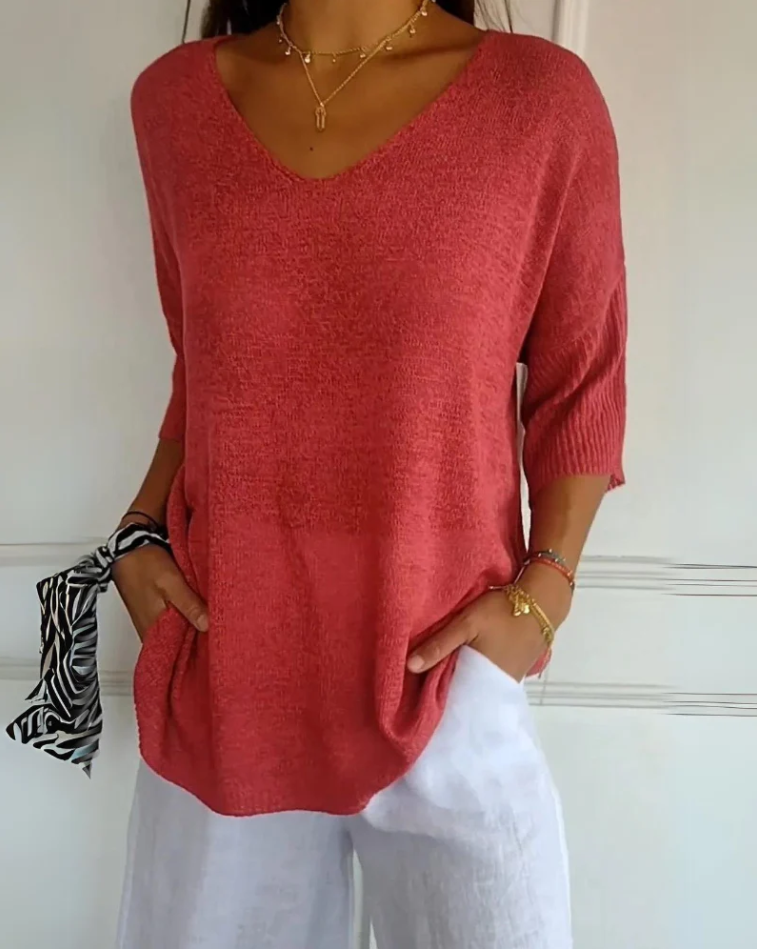 Helle | Åndbar bomuld, let og afslappet top