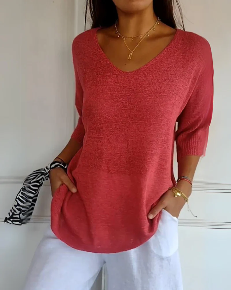 Helle | Åndbar bomuld, let og afslappet top