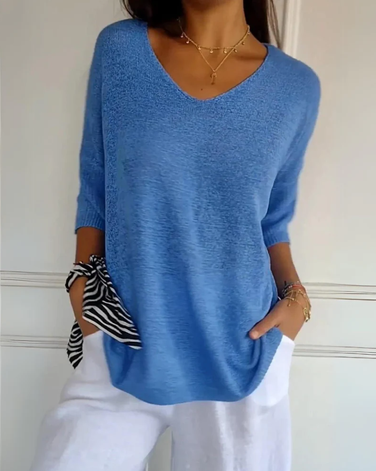 Helle | Åndbar bomuld, let og afslappet top